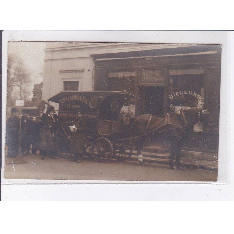 ASNIERES: 8 rue de la station, marchand de vins - très bon état