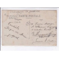 VILLENEUVE-la-GARENNE: boucherie candet - très bon état