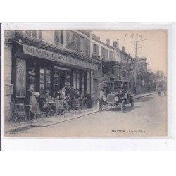 MEUDON: rue du depart, café, tabac, voiture - très bon état