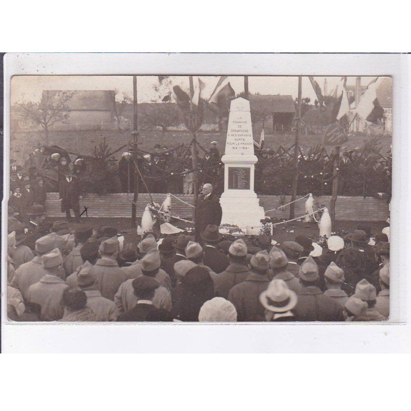 CHAMPAGNE: monument aux morts - très bon état