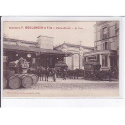PANTIN: distillerie F. Boulanger et fils, la cour, paris-patin - très bon état