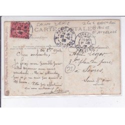 SAINT-DENIS: octroi, police, attelage - très bon état