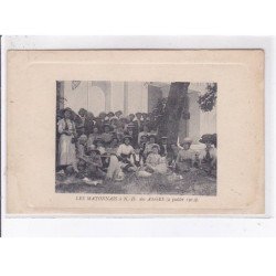 LES MAYONNAIS A NOTRE-DAME-DES-ANGES: groupe de personnes 2 juillet 1913 - état