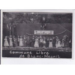 BLANC MESNIL: commune libre, section d'aulnay-sous-bois - état