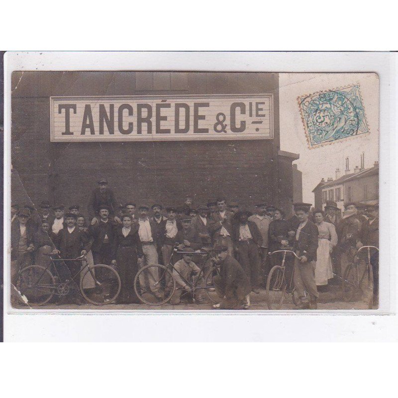 AUBERVILLIERS: tancrède et cie, vélos - état