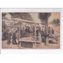 SAINT-OUEN: marché aux puces marchande de cuirs - très bon état