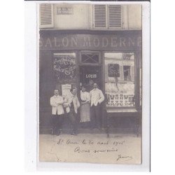 SAINT-OUEN: salon de coiffure - très bon état