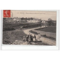 AVALLON - L'Etang des Minimes et l'entrée de la Route de Lyon - très bon état