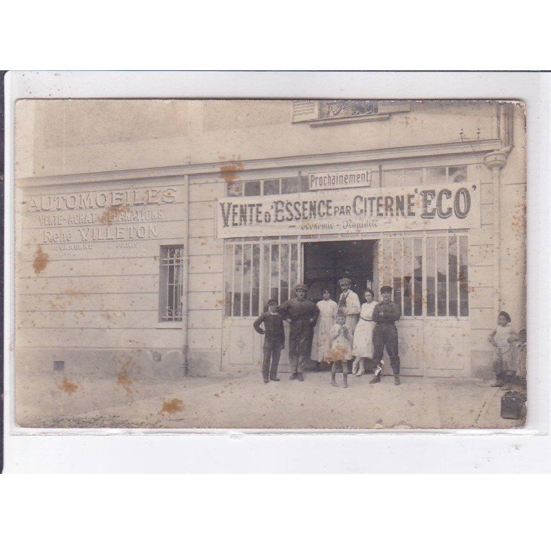LA VARENNE: garage automobile René VILLETON - état