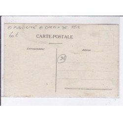 MONTEREAU: train essai comprenant 80 véhicules équipé appareils freins westinghouse publicité chemin de fer-trèsbon état