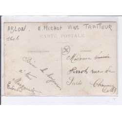 ABLON: E. Michot vins traiteur - très bon état