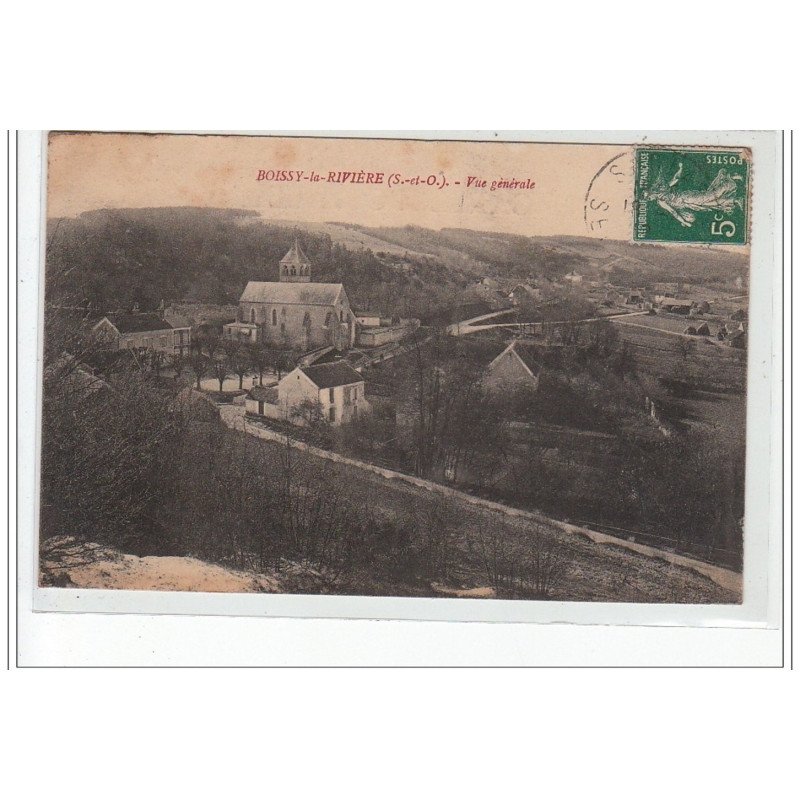 BOISSY LA RIVIERE - Vue générale - très bon état BOISSY LA RIVIERE - Vue générale - très bon état