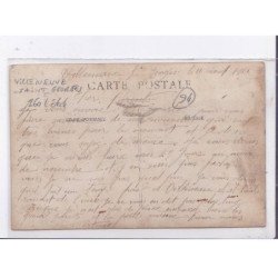 VILLENEUVE-SAINT-GEORGES: ouvriers 2CPA - état