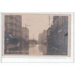 ASNIERES INONDE - 1910 - Avenue des Grésillons - très bon état