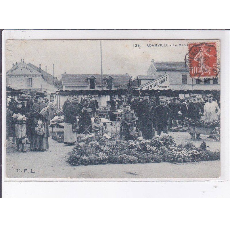 ADAMVILLE: le marché - très bon état