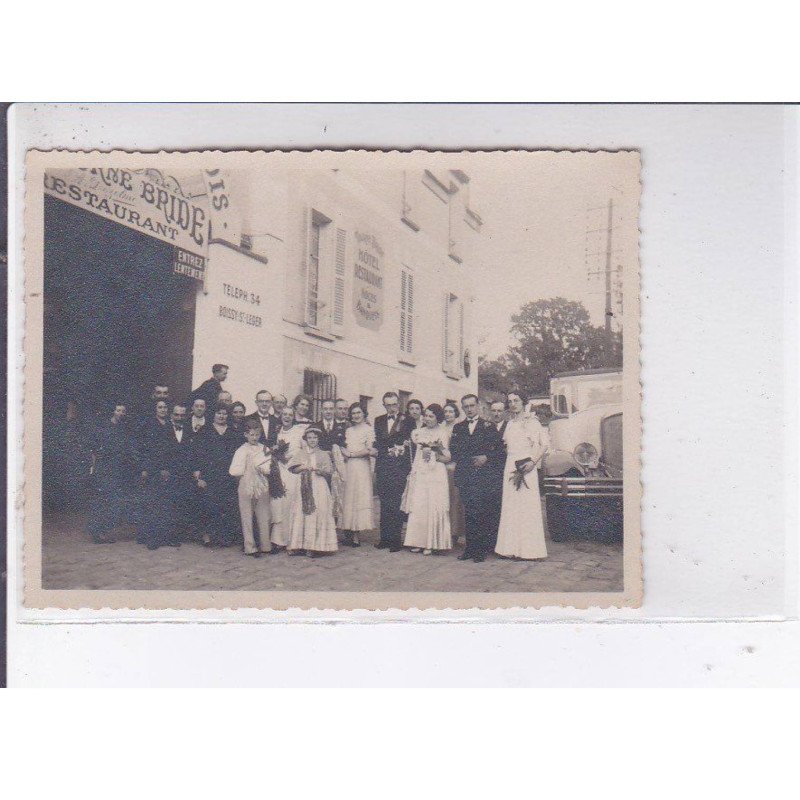 BOISSY GROS BOIS: auberge de tourne-bride, mariage, automobile - très bon état