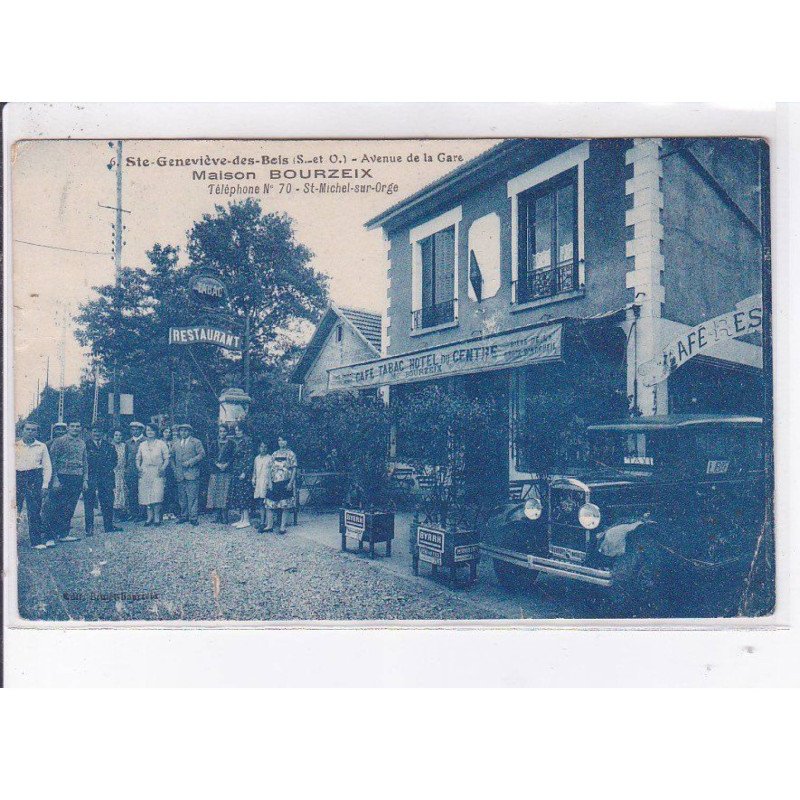 SAINTE-GENEVIEVE-des-BOIS: avenue de la gare maison bourzeix - état
