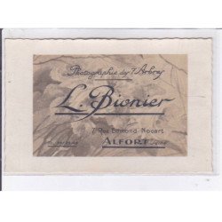 ALFORT: photographie der arbrey L. Bionier, publicité - très bon état