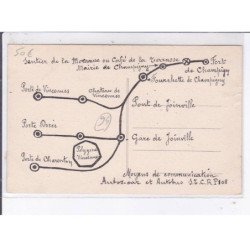 CHAMPIGNY: maison bouzille 96 avenue de provins, café de la terrasse, café du panorama - très bon état