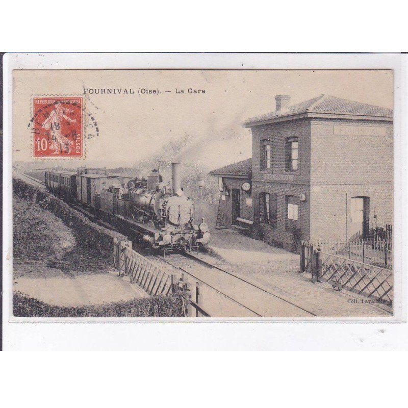 FOURNIVAL: la gare - très bon état