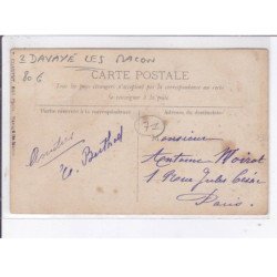 DAVAYE LES MACON: a la campagne une noce villageoise - très bon état