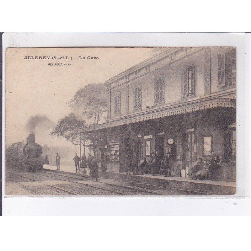 ALLEREY: la gare - très bon état