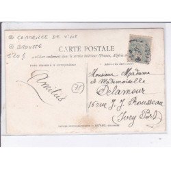 PARIS: commerce de vins, brousse - état