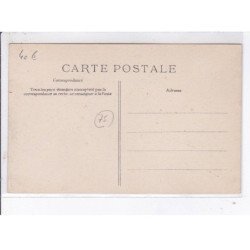 PARIS: crue de la seine janvier 1910 agent de garde se chauffent les mains - très bon état