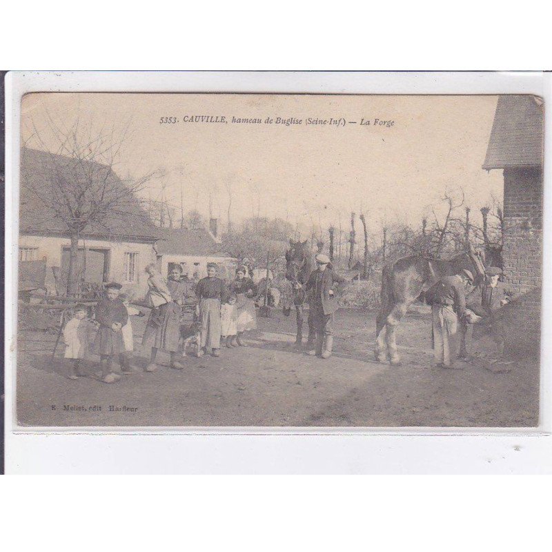 CAUVILLE: hameau de buglise la forge - très bon état
