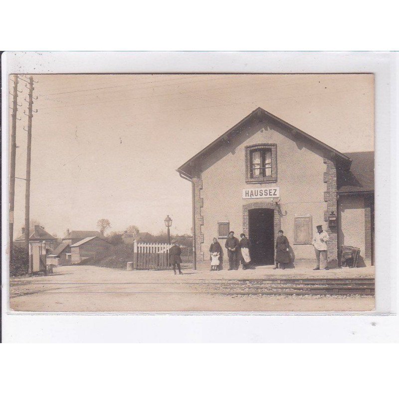 HAUSSEZ: la gare - très bon état