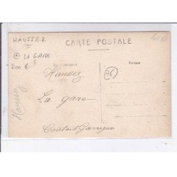 HAUSSEZ: la gare - très bon état