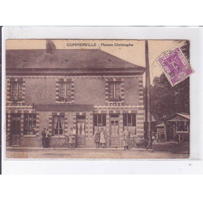 GOMMERVILLE: maison christophe - état