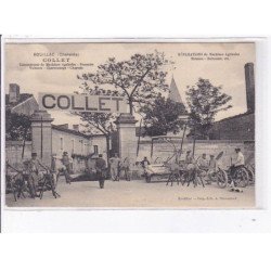 ROUILLAC: collet réparation de machines agricoles moteurs batteuses, autographe - état