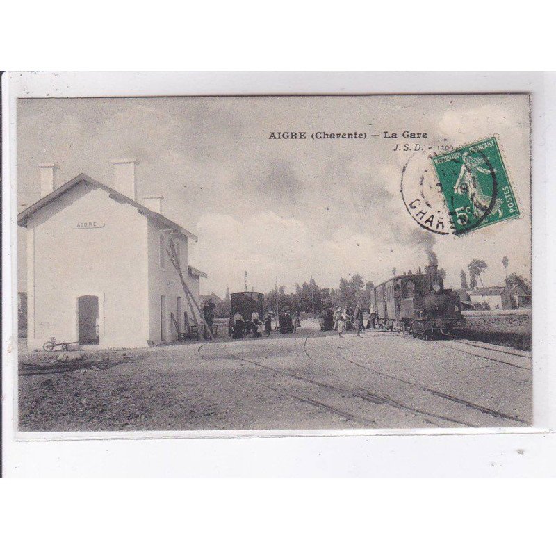 AIGRE: la gare - très bon état