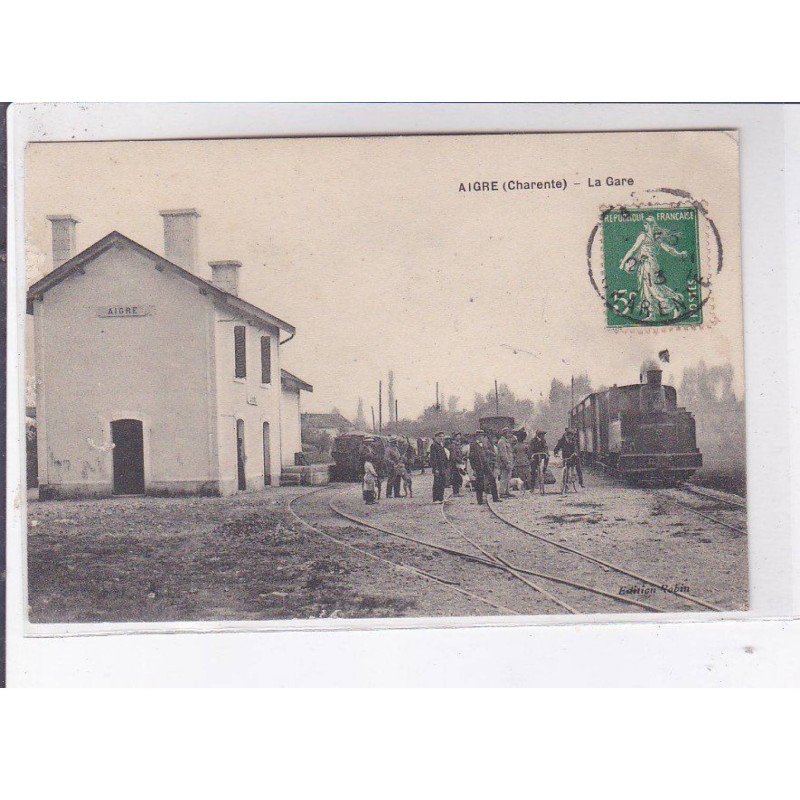 AIGRE: la gare -  état