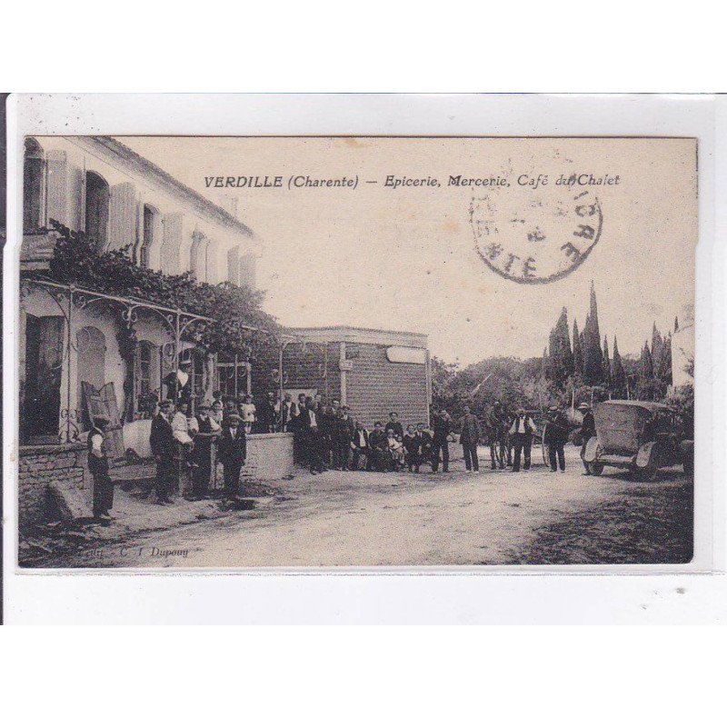VERDILLE: épicerie, mercerie, café du chalet - très bon état