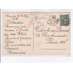 BEAUNE: établissement du radium bioscop cinématographe perfectionné direction Vve queyreyre - très bon état