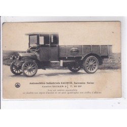 SURESNES: automobiles industriels saurer camion, grand moulins hygonet - très bon état