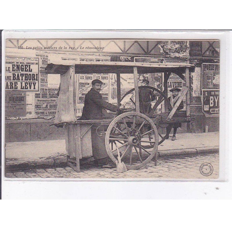 TOURS: les petits métiers de la rue, le rémouleur - état