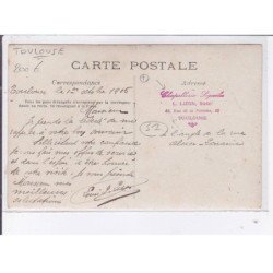 TOULOUSE: chapellerie léguéla L. Lizon 42 rue de la pomme - très bon état