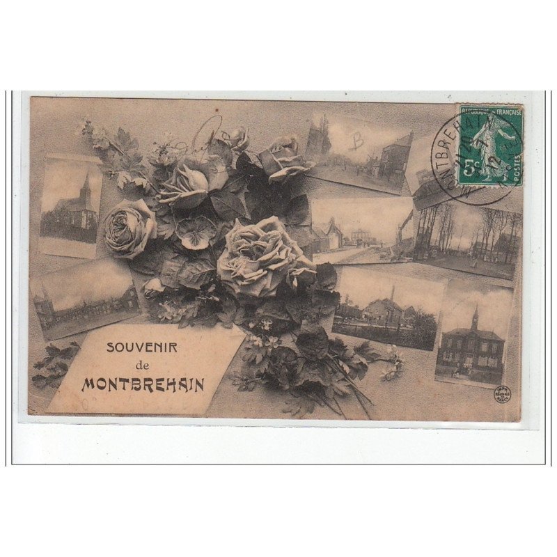 Souvenir de MONTBREHAIN - très bon état