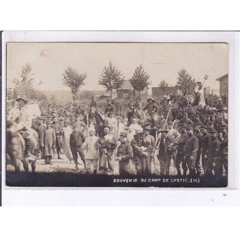 LASTIC: souvenir du camp de lastic, militaire, fête - très bon état