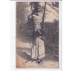 PYRENEE-ATLANTIQUE: en béarn, porteuse de fruits - état