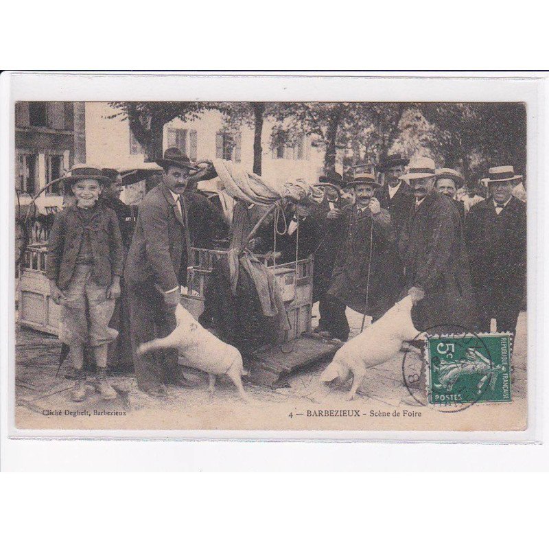 BARBEZIEUX - Scène de foire - très bon état