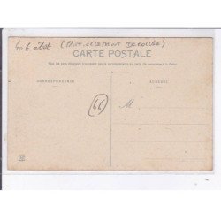 LES BOUILLOUSES: construction du masque étanche du barrage - état partiellement décollée