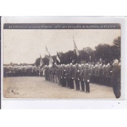 MULHOUSE: la restitution du vieux drapeau aux pompiers de mulhouse - très bon état