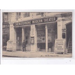 LYON: cinématophone modern theater rue de l'hôtel-de-ville - très bon état