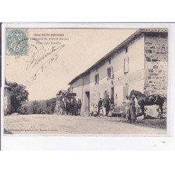 CHANSAYE POULE: hôtel batty-rochard séjour pour familles, diligence - très bon état