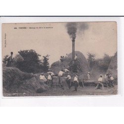 VENDEE - Battage du blé à la machine - très bon état