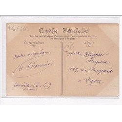 EN BEAUCE - Le battage du grain - état